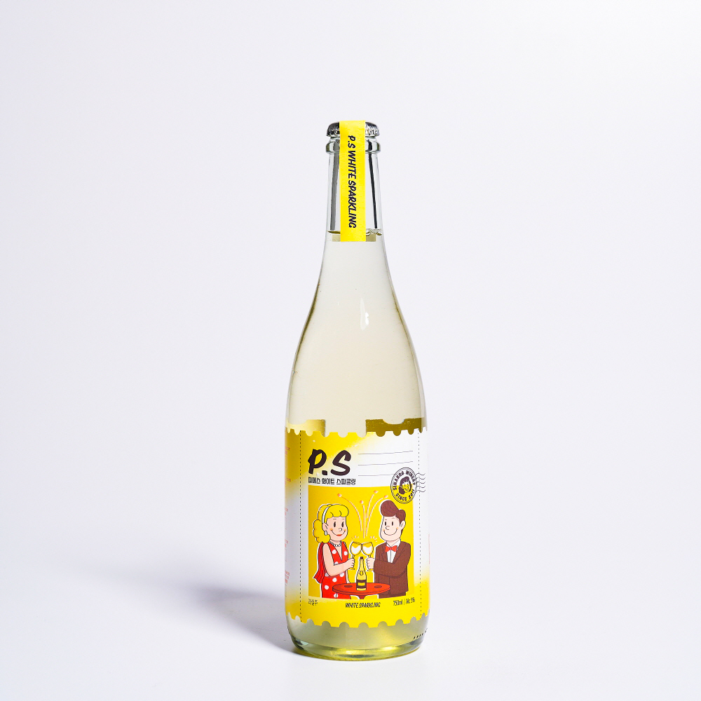 시나브로 피에스 화이트 스파클링 와인 5도 750ml - 상세 이미지 3