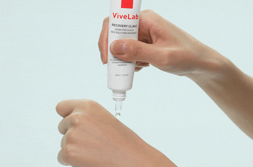 VIVELAB Recovery Clinic Sensitive Scalp SOS Solution Essence - description 33