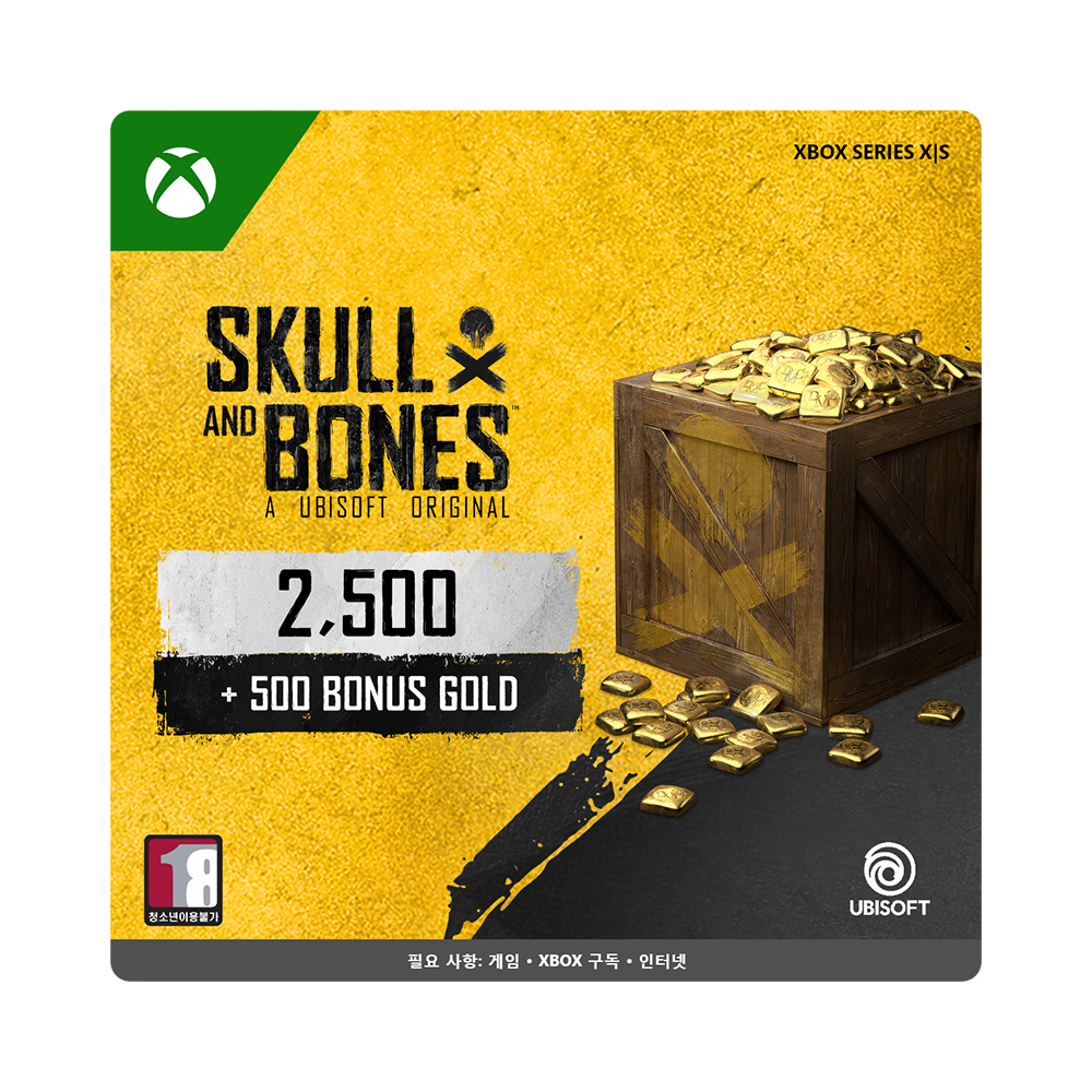 [24시간 발송] Xbox 스컬 앤 본즈 3000 골드 추가컨텐츠  - Xbox Digital Code
