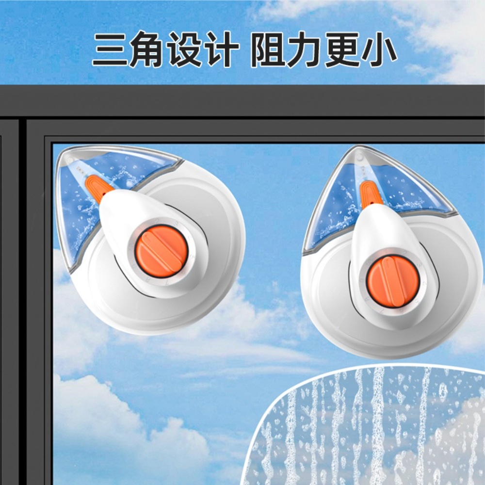 유리창 청소기 양면유리창청소기 외부 양면 창문닦이 자석 청소도구 창문 - 상세 이미지 4