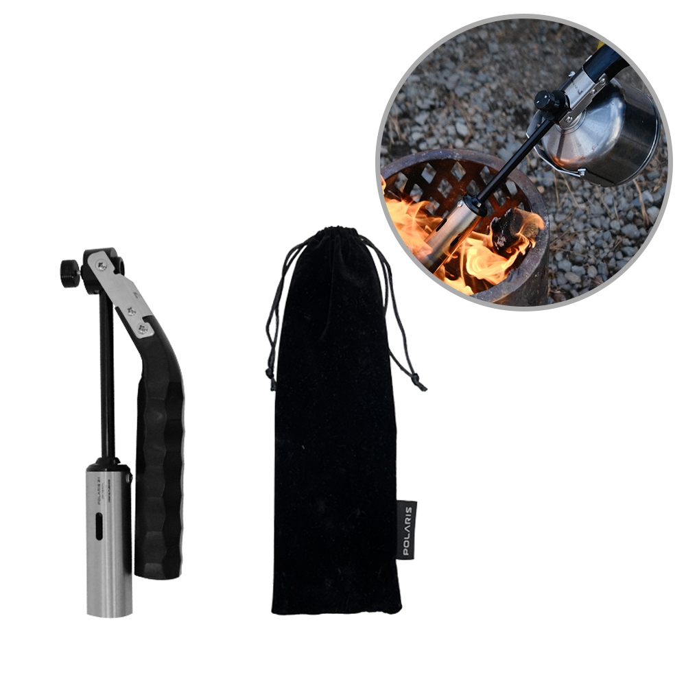 폴라리스 제트원 롱토치 캠핑 폴딩 이소 가스 토치 액화방지