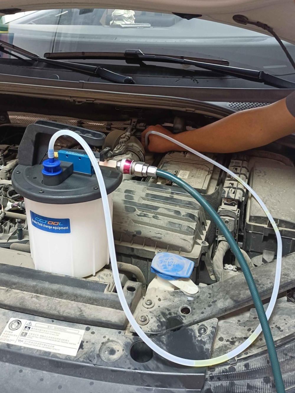 엔진오일석션기 오일받이 교체 잔유제거 흡입기 - 상세 이미지 5