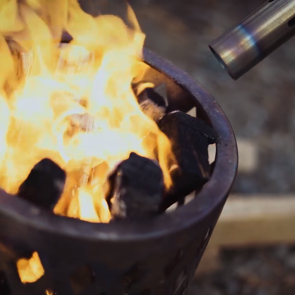 폴라리스 제트원 롱토치 캠핑 폴딩 이소 가스 토치 액화방지