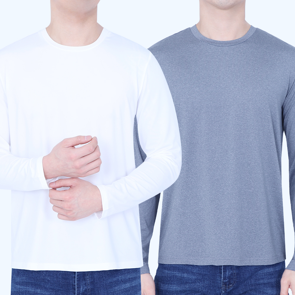 냉장고티셔츠 여름용긴팔 쿨티 빅사이즈 - 상품 이미지