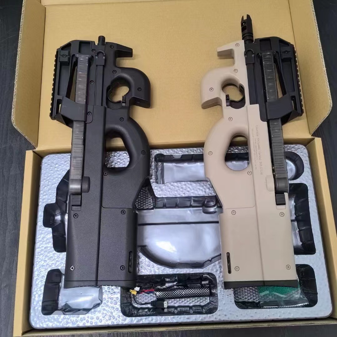 24년형 FN P90 PDW 기관단총 수정탄 전동건 메탈 금속 기어 - 상품 이미지