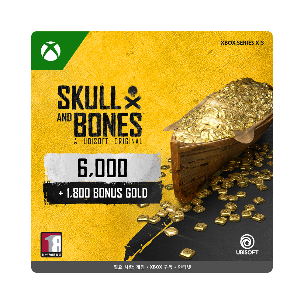 [24시간 발송] Xbox 스컬 앤 본즈 7800 골드 추가컨텐츠  - Xbox Digital Code