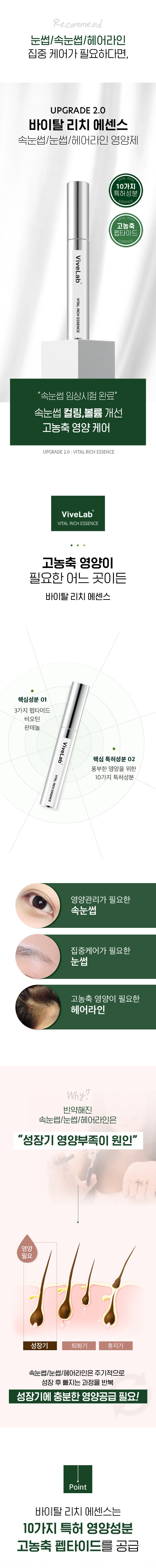 VIVELAB Vital Rich Essence Lash Serum - description 1
