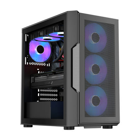 1stPlayer T7-P (블랙) 미들타워케이스