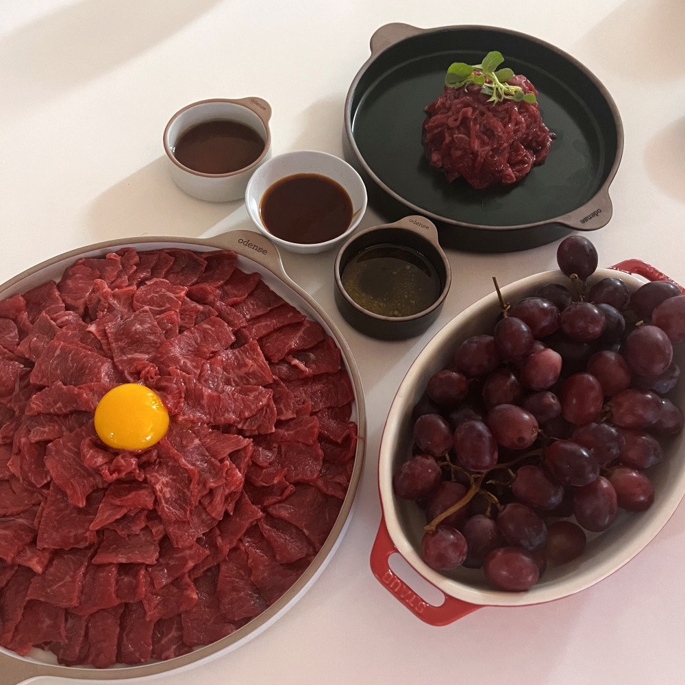 1+등급 한우 육회 생고기 쇠고기 200g 2인분 BDS국내산 소고기 이미지 3