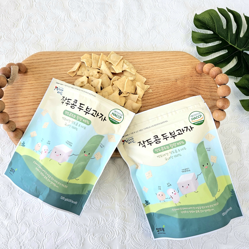 국산 콩 두부과자 국산콩 100% 두부 스낵 100g - 상세 이미지 2