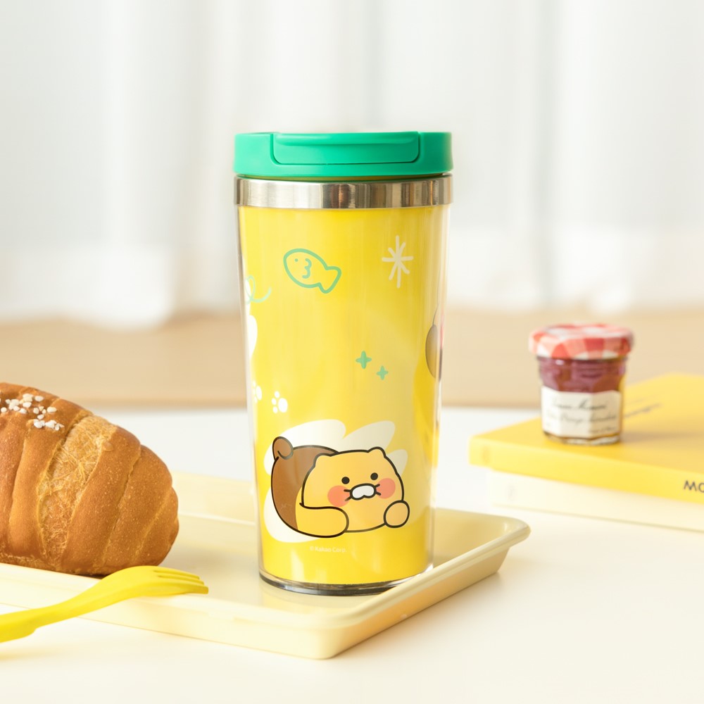춘식이 텀블러 스텐 카카오 굿즈 400ml 기념품 - 상세 이미지 2
