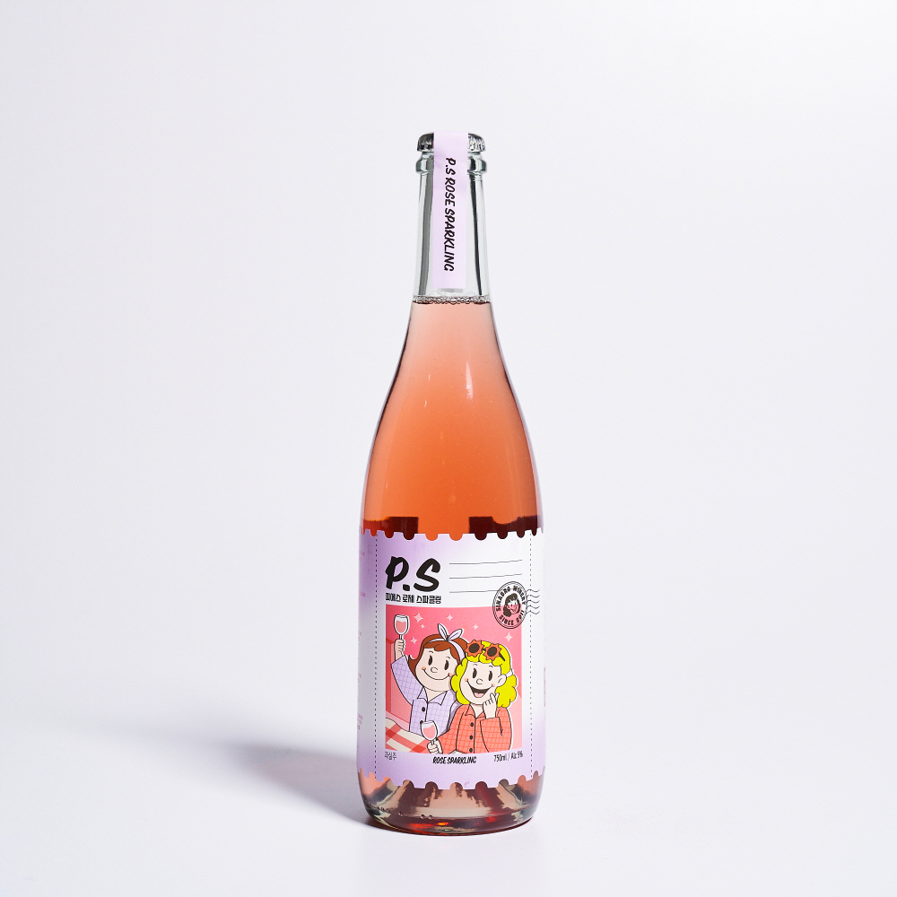 시나브로 피에스 로제 스파클링 와인 5도 750ml - 상세 이미지 4