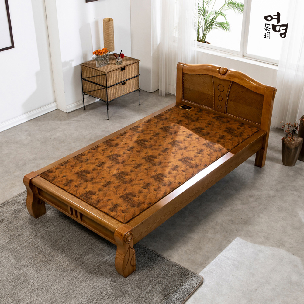 여명흙침대 슈퍼싱글 SS 시그니처 침대(황토볼 흙 돌 맥반석 칠보석 세라믹 연옥) - 상품 이미지