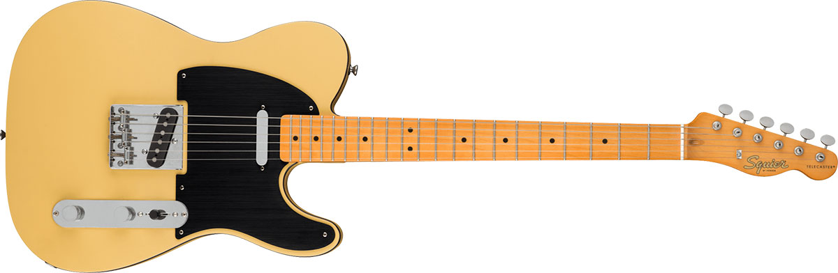 펜더 Squier by Fender 일렉 기타 빈티지 Satin Blonde - 상세 이미지 2