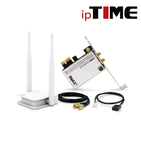 아이피타임 EFM ipTIME AX5400PX-6E 무선랜카드 내장형 메인보드연결형 트라이밴드