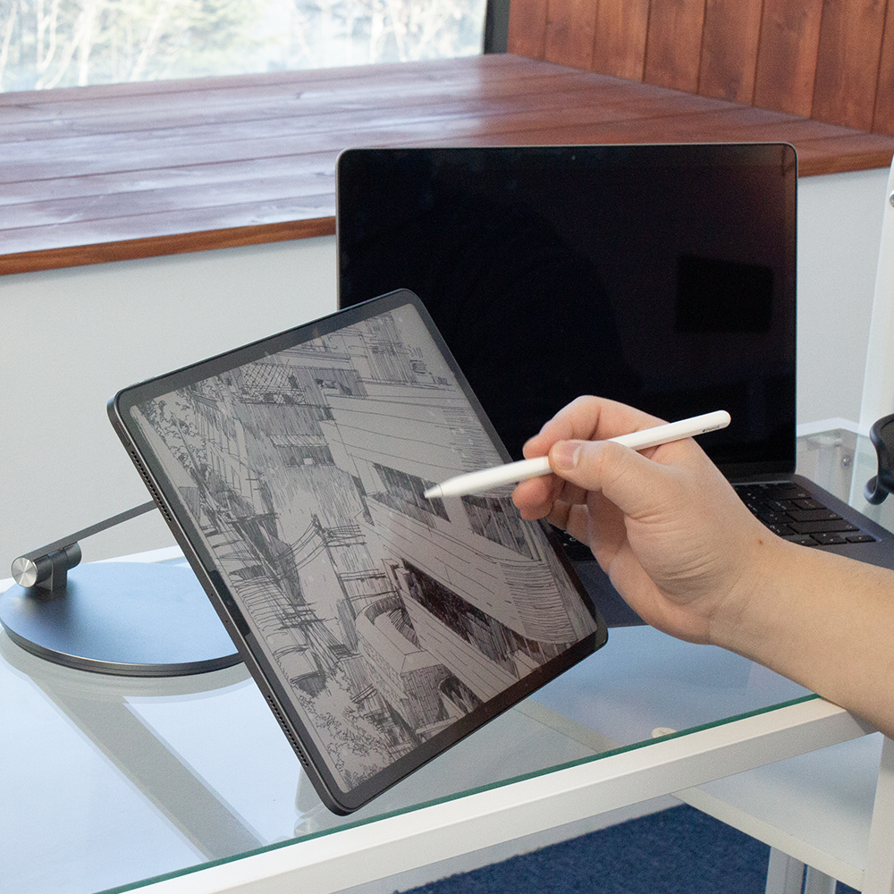 니케 아이패드프로 6세대 5세대 4세대 12.9 마그네틱 거치대 접이식 드로잉 필기 Magsnap 올인원