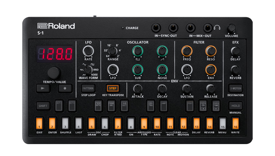 Roland 롤랜드 신디 S-1 AIRA 콤팩트 트위크 신시사이저 - 상품 이미지