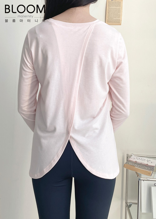 블룸마터니티 튤립 임산부 요가티셔츠 이미지 6