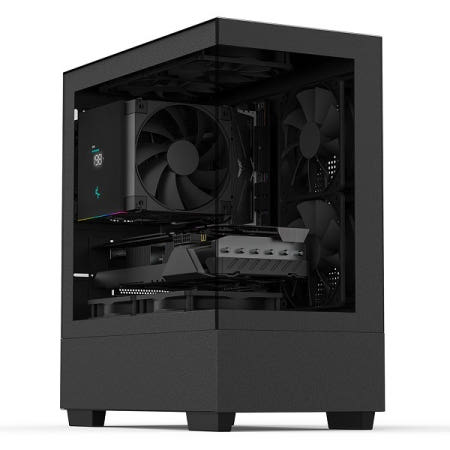 DAVEN AQUA (블랙) 미니타워케이스