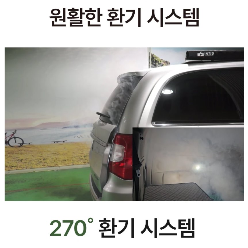 차박캠핑 필수품 트렁크 안전 고리 스텔스 노지 시선차단 환기 보안 우중 인티드 티지링크