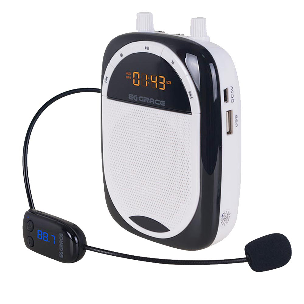 카날스 EG-100N 강의용마이크 강사 강사용 가이드 교사용 수업용 앰프 휴대용 이미지 2