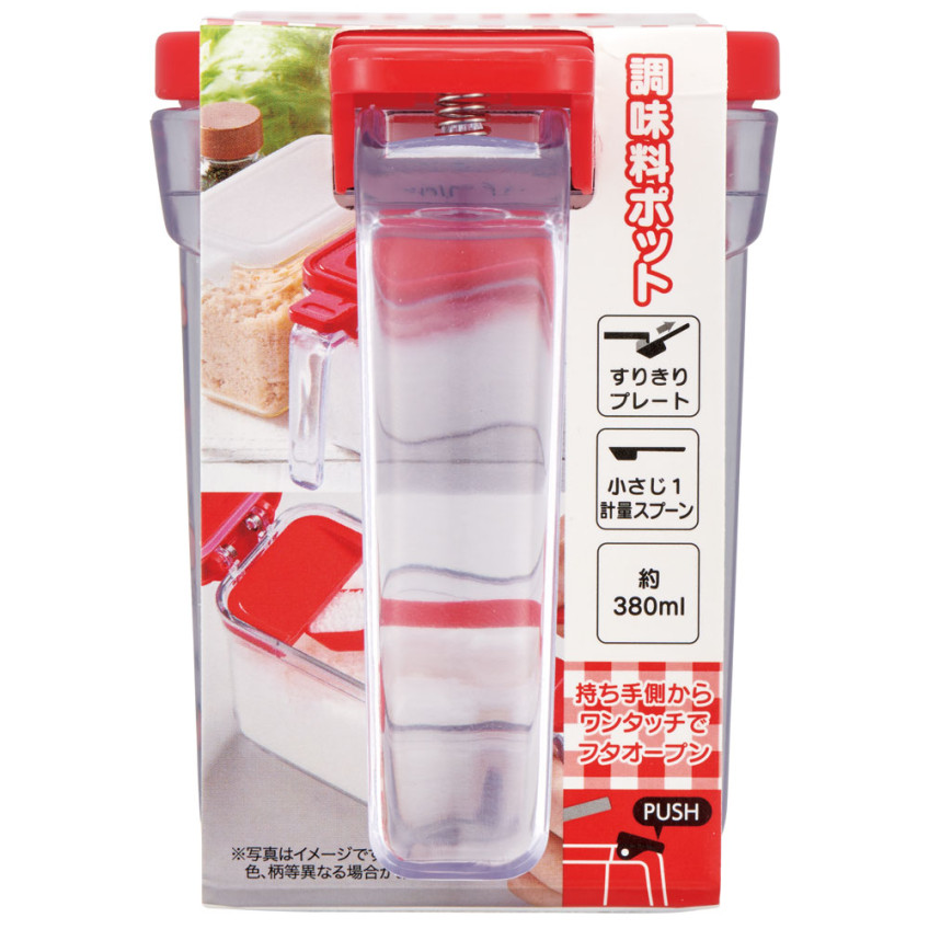 스케이터 산리오 헬로키티 캐릭터 원푸시 조미료 포트 380ml KHP1 - 조미료·육수 - 하카타몰