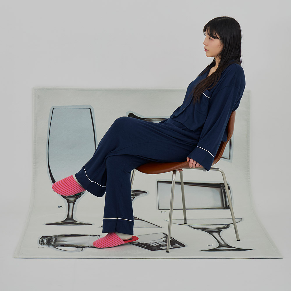 Objet Rug Glass, 100x150cm - 상품 이미지