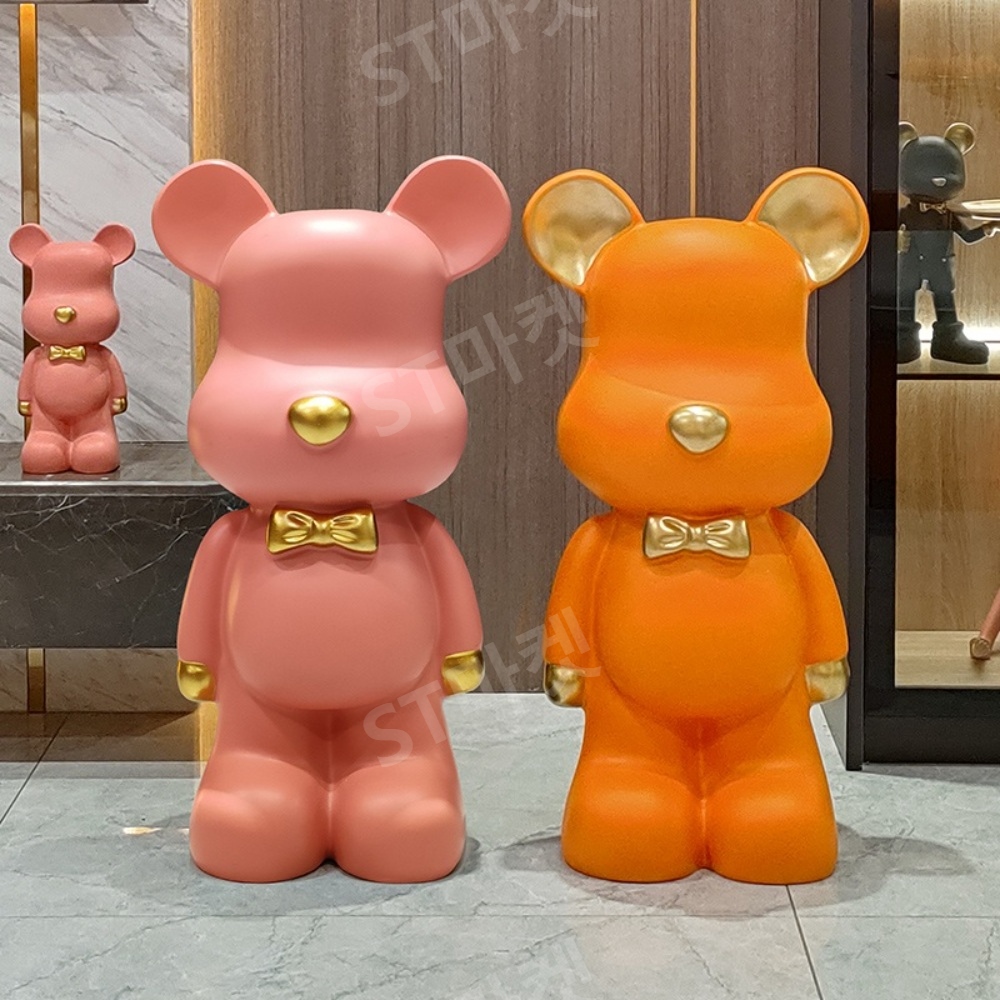 귀여운 곰 저금통 부자 인테리어 장식품 대형 돼지 저금통 선물 70cm 50cm - 상세 이미지 2