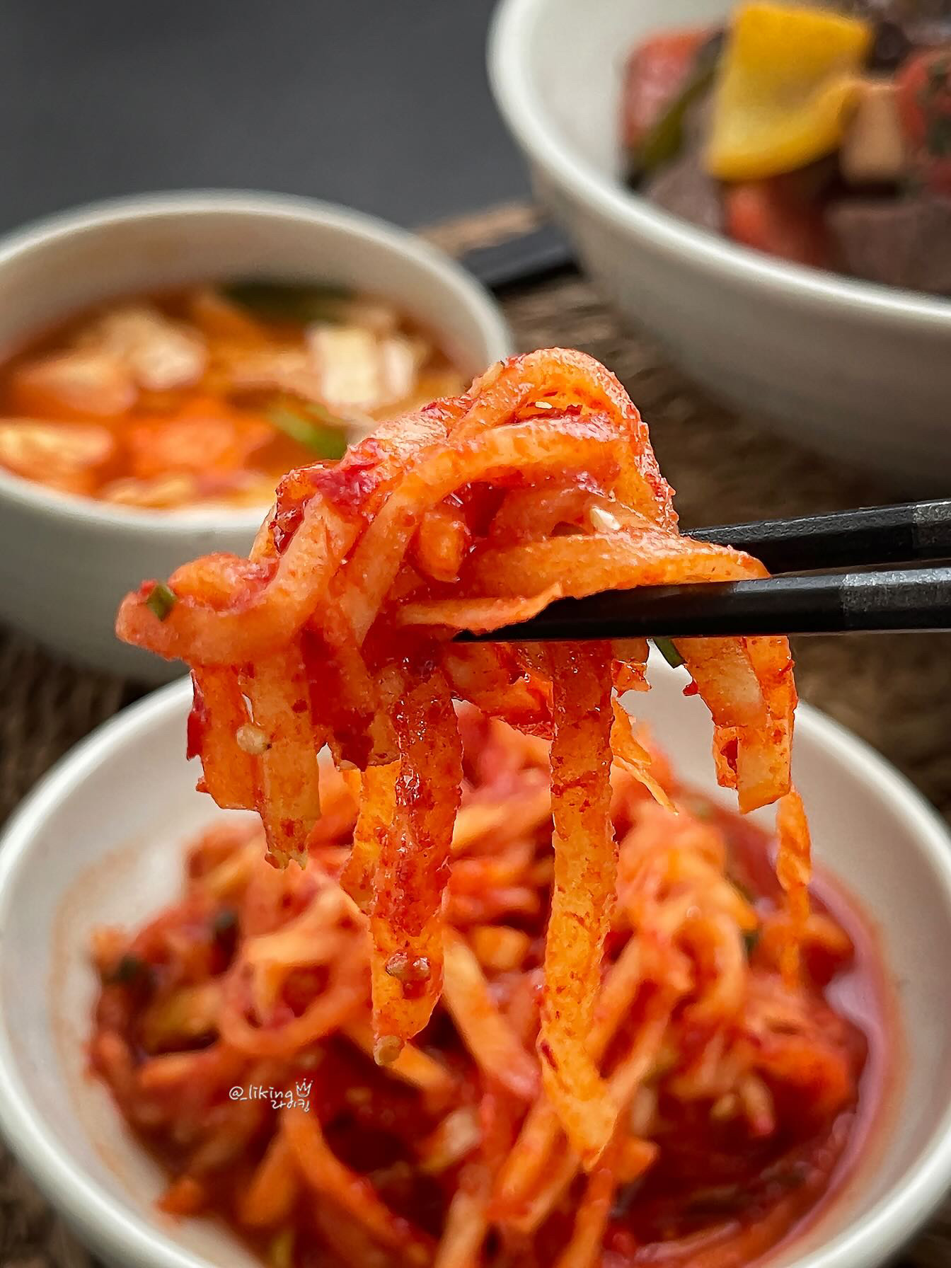 무생채 김치 추천 순자네김치 무침 활용법 김치 후기