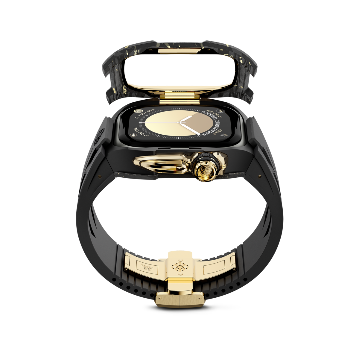 골든컨셉 애플워치 케이스 RSCIII 46mm 골드 카본 (GOLD CARBON) 이미지 8