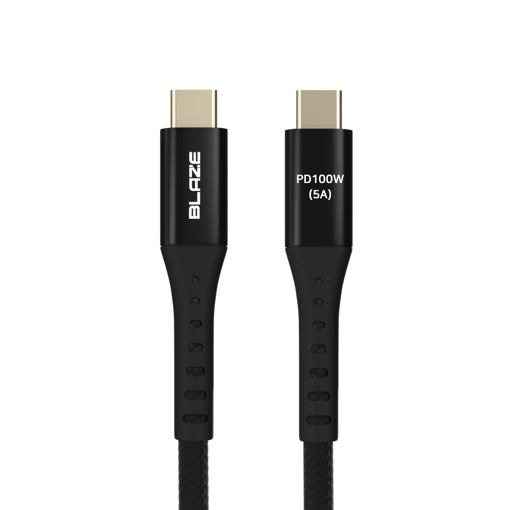 C TO C 초고속 충전케이블 100W 480Mbpss 1m - 상품 이미지