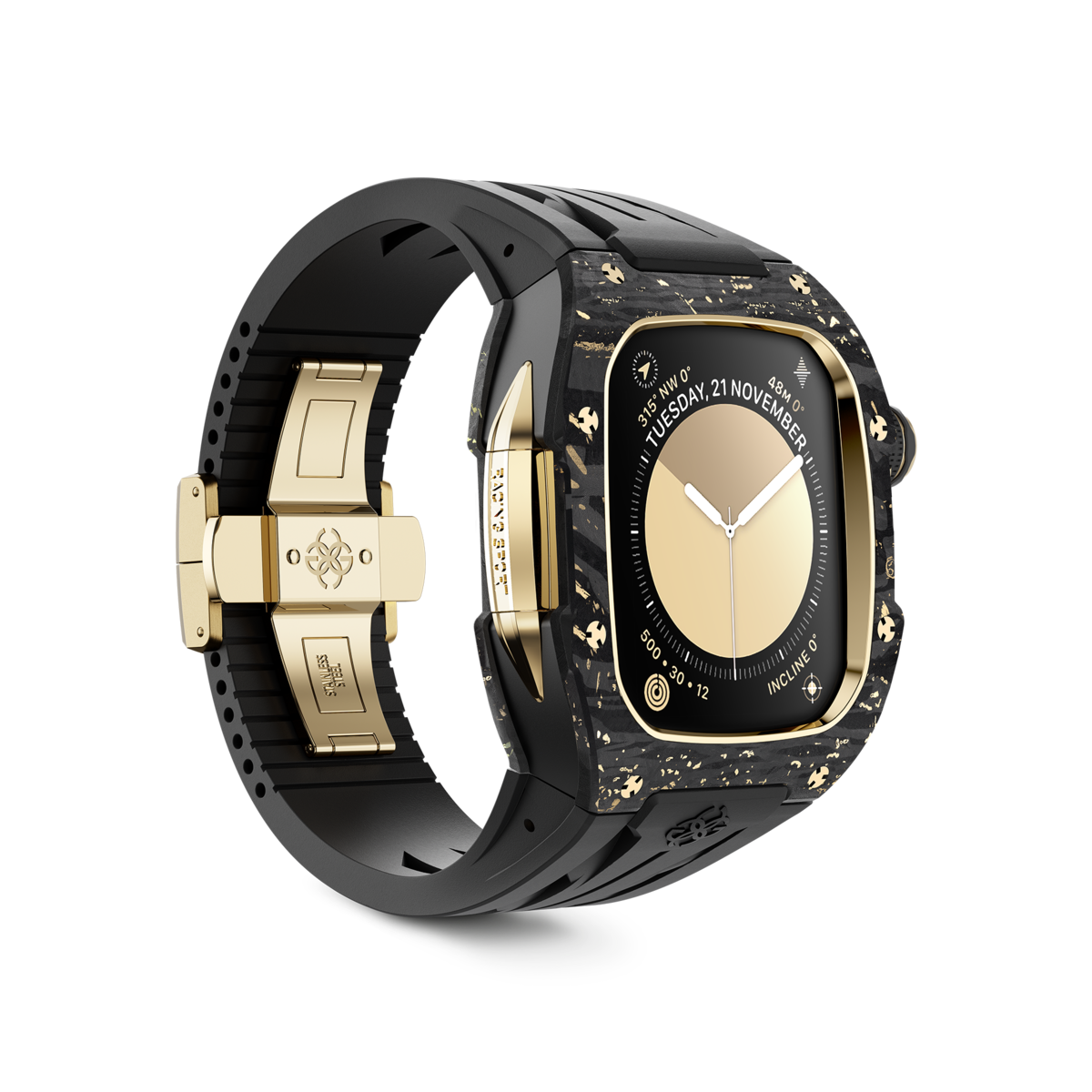 골든컨셉 애플워치 케이스 RSCIII 46mm 골드 카본 (GOLD CARBON) 이미지 6