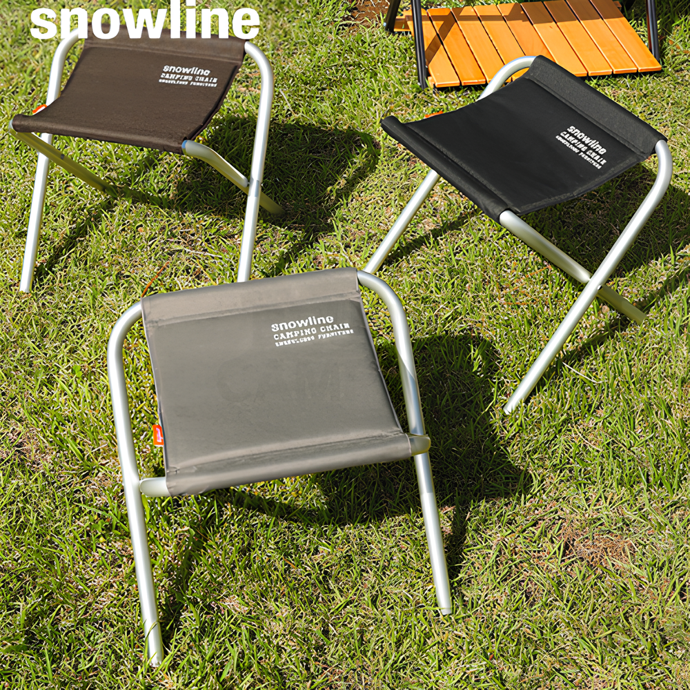 스노우라인 등산의자 bbq 캠핑 체어 가벼운 휴대용 접이식 의자