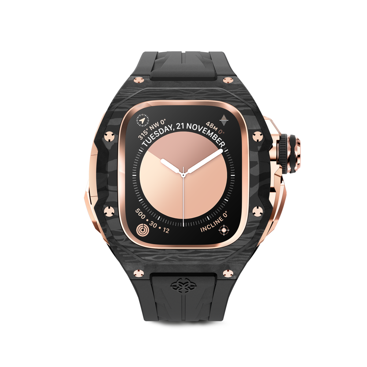 골든컨셉 애플워치 케이스 RSCIII 49mm 로즈골드 카본 (ROSE GOLD CARBON) - 상세 이미지 4