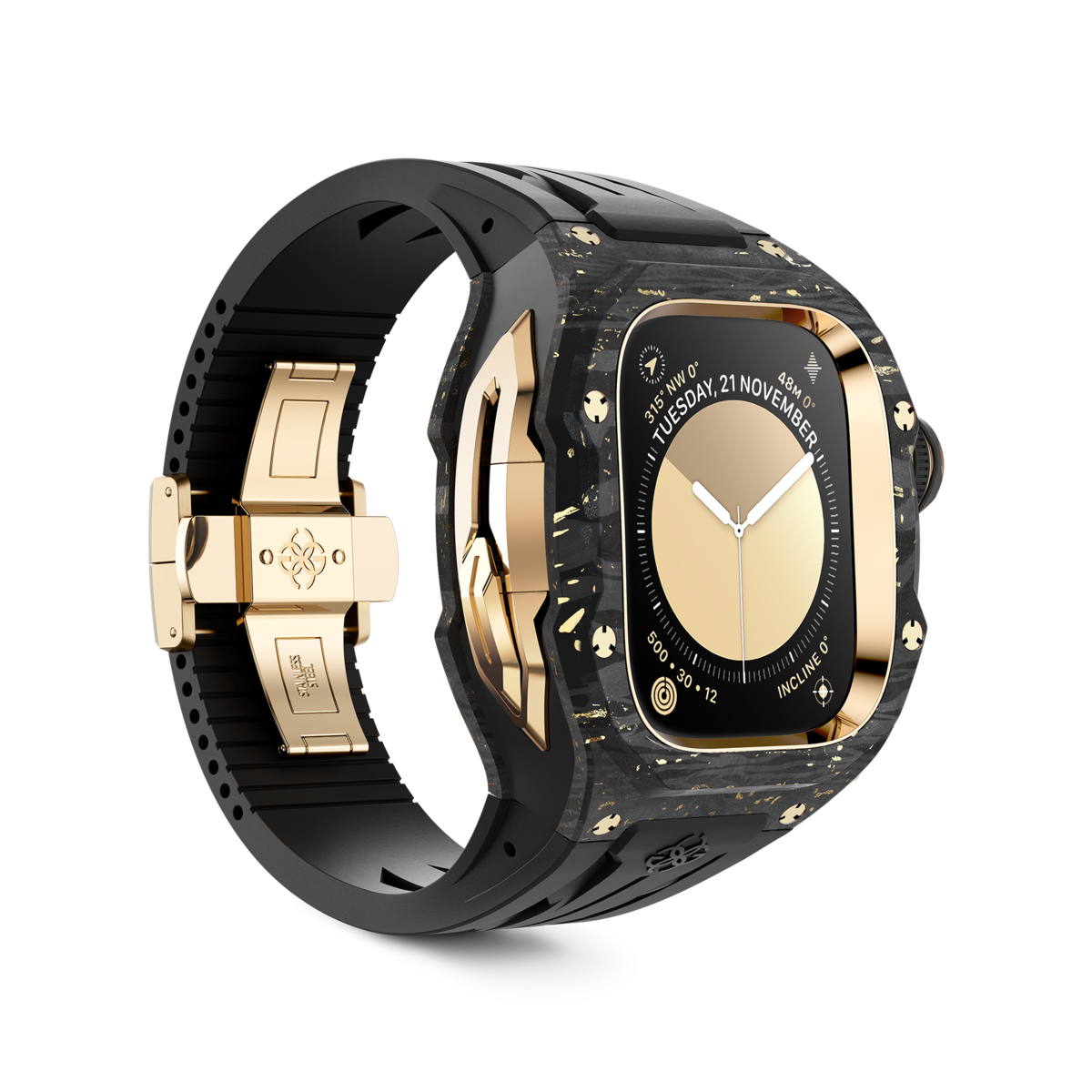 골든컨셉 애플워치 케이스 RSCIII 49mm 로즈골드 카본 (ROSE GOLD CARBON) 이미지 6