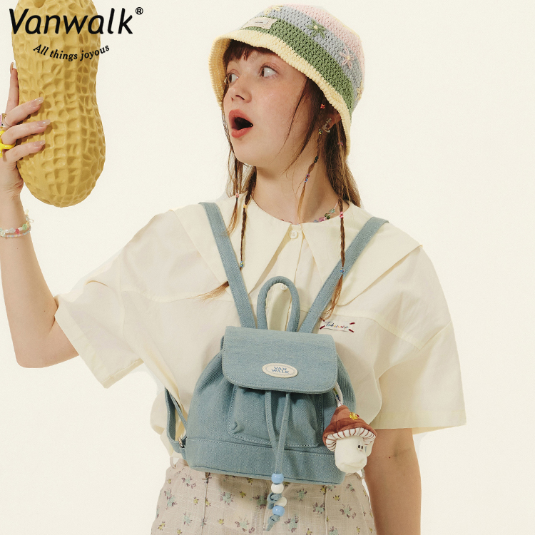 큐트 미니 백팩 / 하늘