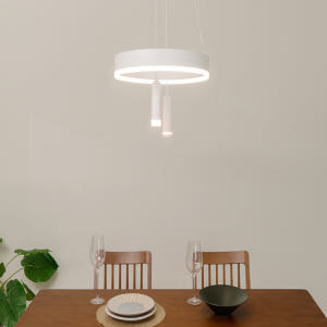 KS 6인용식탁등 국산 LED 40W 펜던트 주방 식탁등 화이트 솔직 후기 | 실제 배치 사진 포함 - 상품 이미지 4