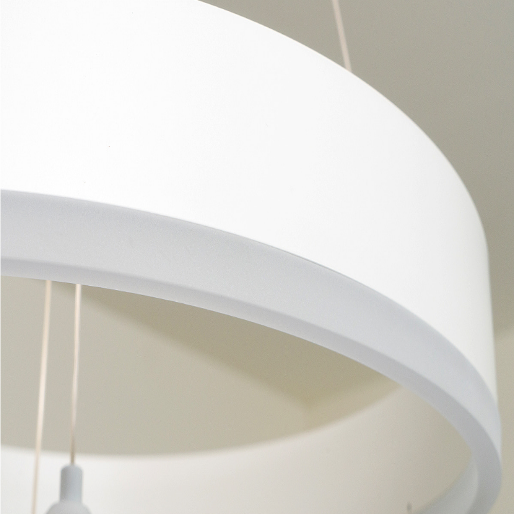 KS 6인용식탁등 국산 LED 40W 펜던트 주방 식탁등 화이트 이미지 3