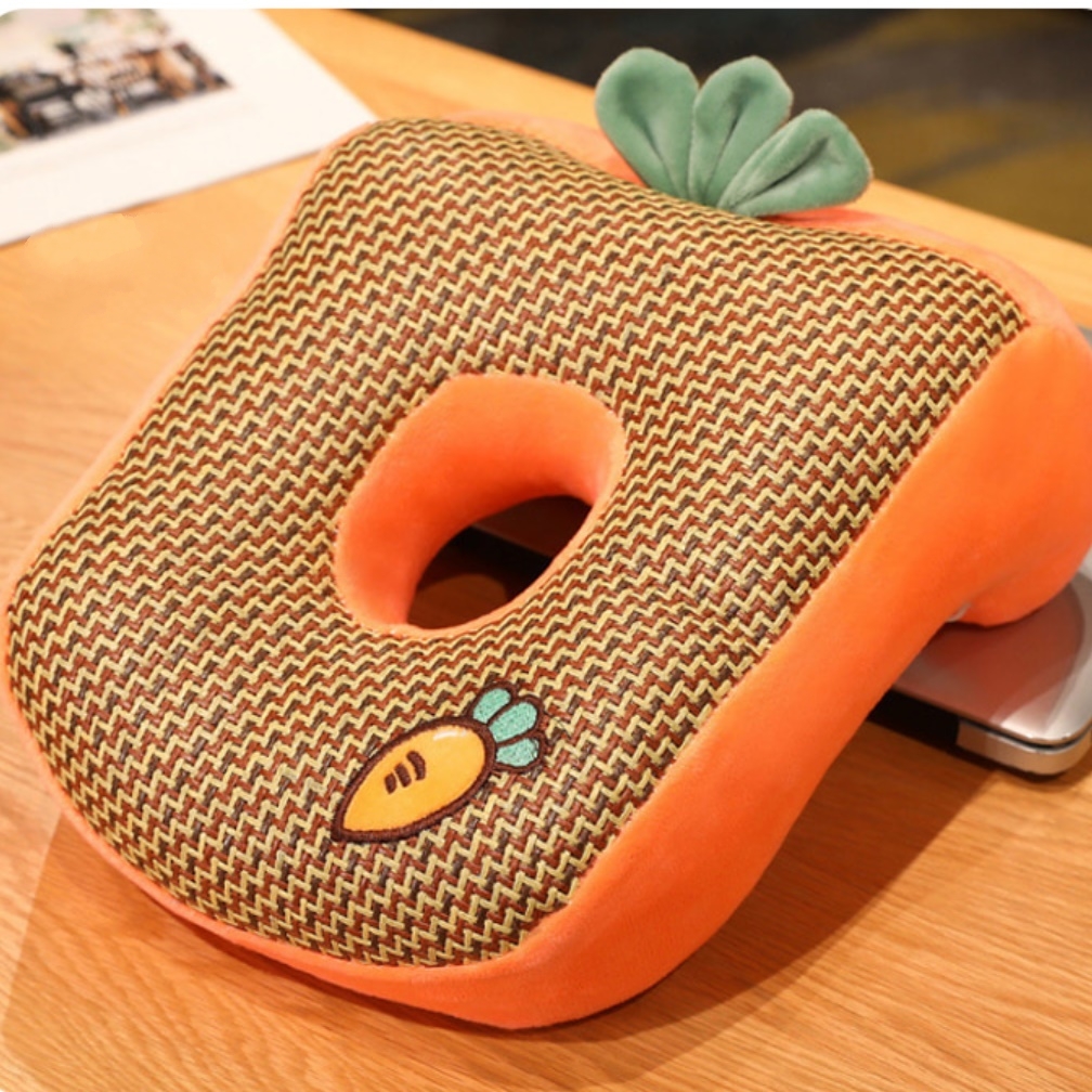 엎드려자는 동그란 베개 수면 호흡 베개 어깨 편한 베개