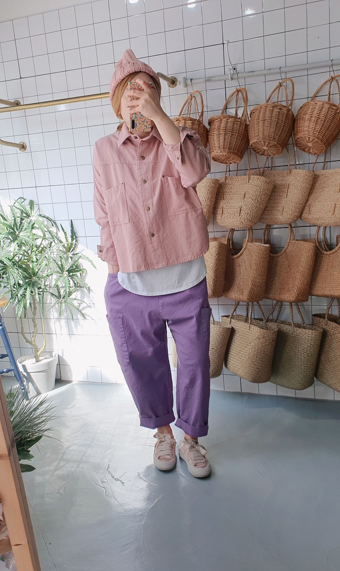 (무배)워싱 빔스 자켓 숏재킷 이미지 3