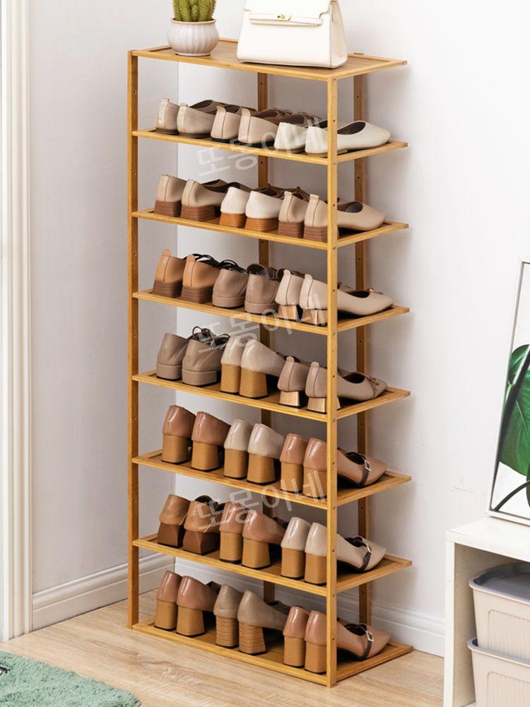 목재 신발장 현관 캐비닛 신발 선반 수납장 원목 슬림 다층 가구 거실 우드 입구 학원 가정용 벤치 사무실 수납