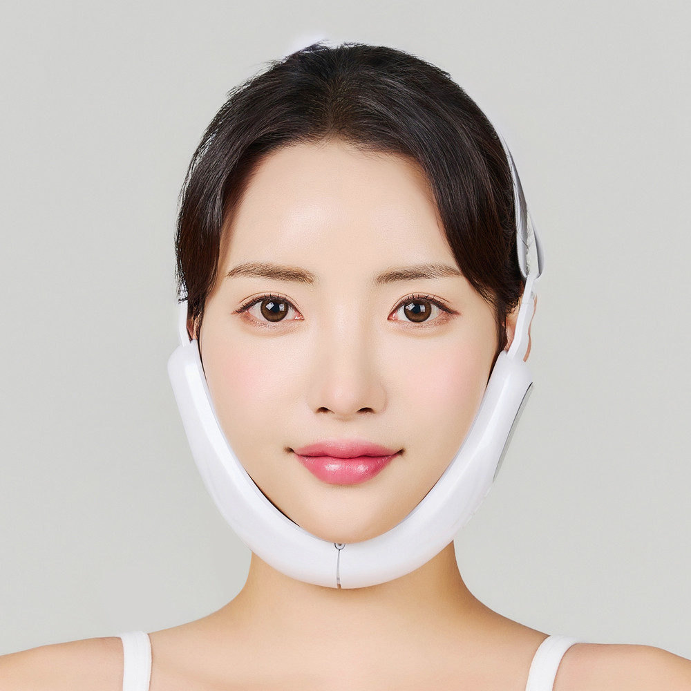 모드샷 얼굴 마사지기 EMS 브이라인 리프팅 기계 디바이스 고주파 얼굴주름 이중턱 턱살