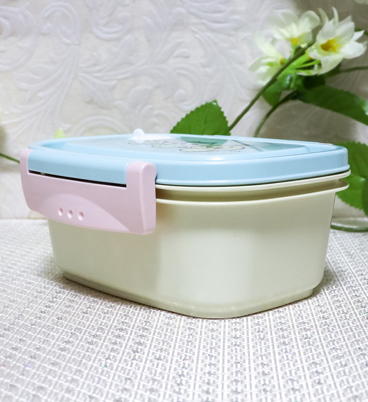 스케이터 식기세척기 대응 치이카와 캐릭터 도시락 보존용기 430ml XPM3 - 주방·식기 - 하카타몰