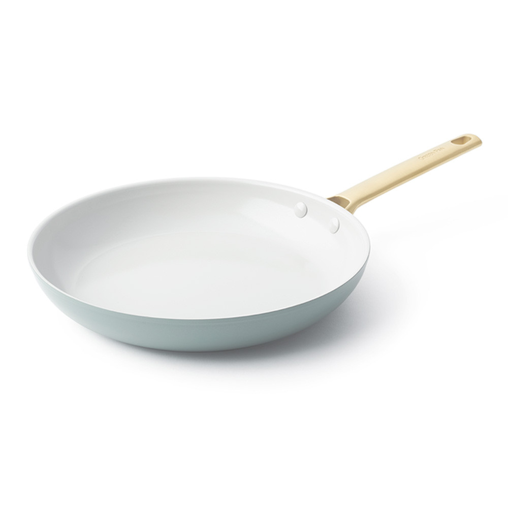 그린팬 파도바 세라믹 논스틱 코팅 인덕션 골드 스텐 핸들 명절 프라이팬 28cm, 스모키 스카이 - 상세 이미지 2