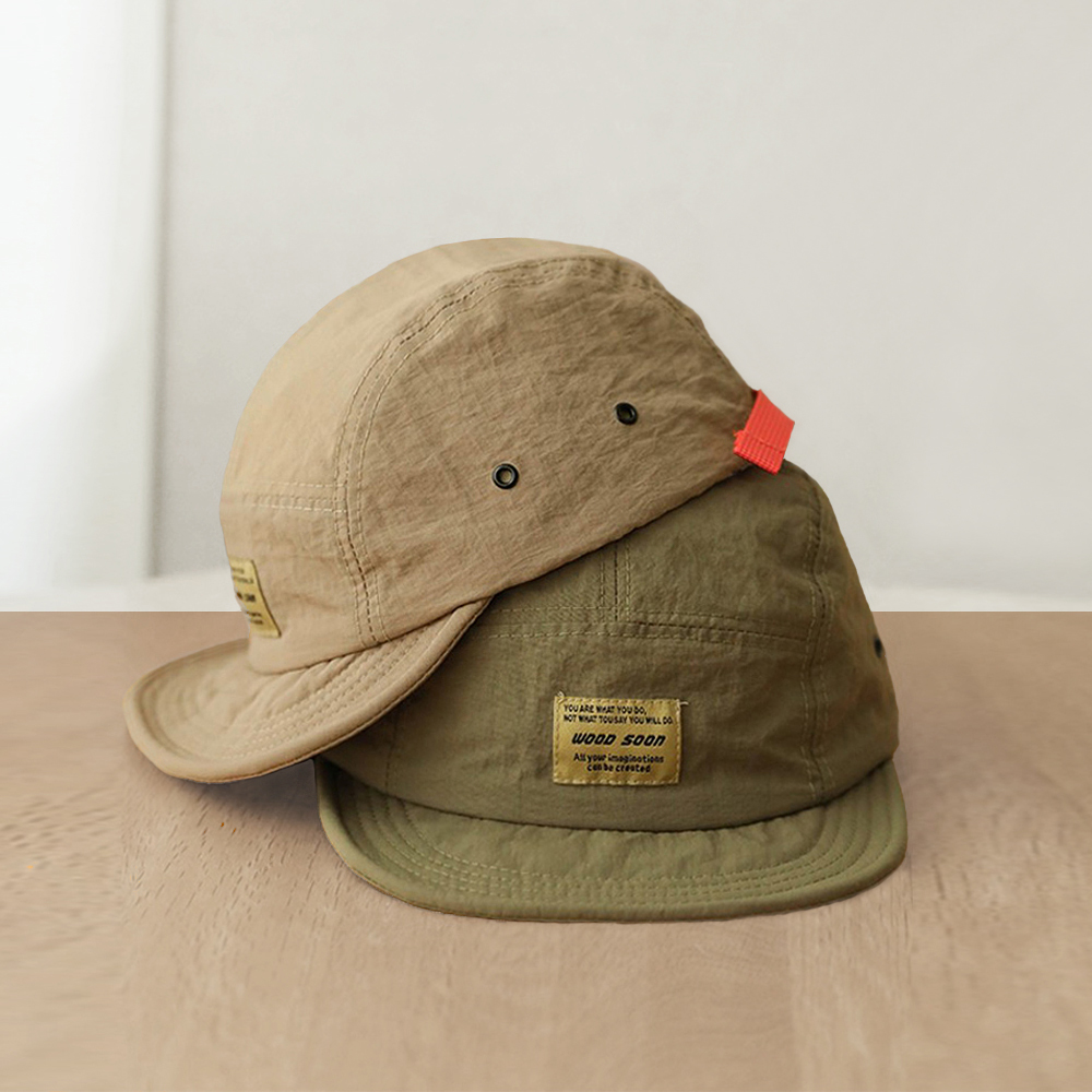 숏챙모자 나일론 챙짧은 숏캡 등산 캠핑 볼캡 모자