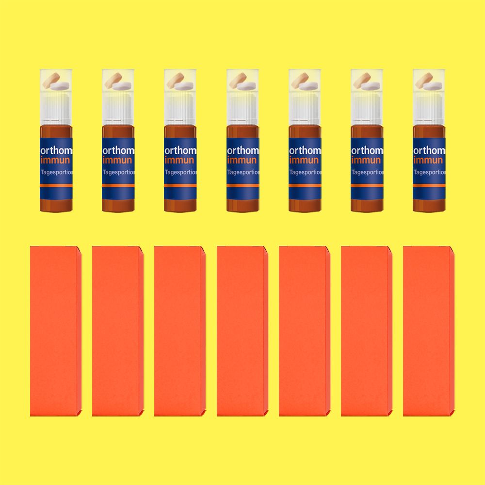 오쏘몰 이뮨 7병 낱개 패키지 상자(오렌지) 7일 샷 제품 이미지