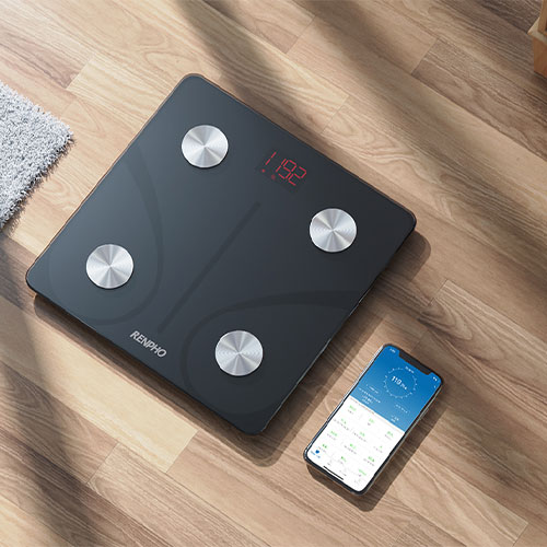 렌포 스마트 디지털 체중계 엘리스 1 앱 연동 체지방 BMI 체성분 인바디 아마존 체중계