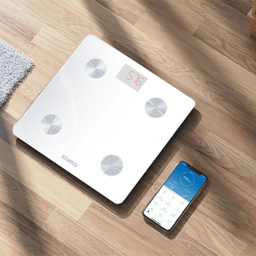 렌포 스마트 디지털 체중계 엘리스 1 앱 연동 체지방 BMI 체성분 인바디 아마존 체중계