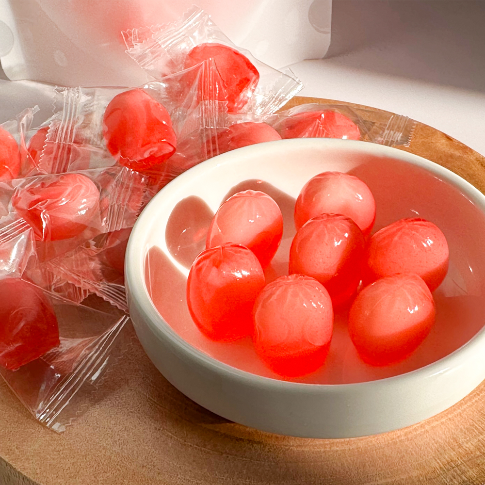 말린마켓 대용량 까먹는 리치 젤리 500g 사무실 아이들 간식 과일 - 상세 이미지 2