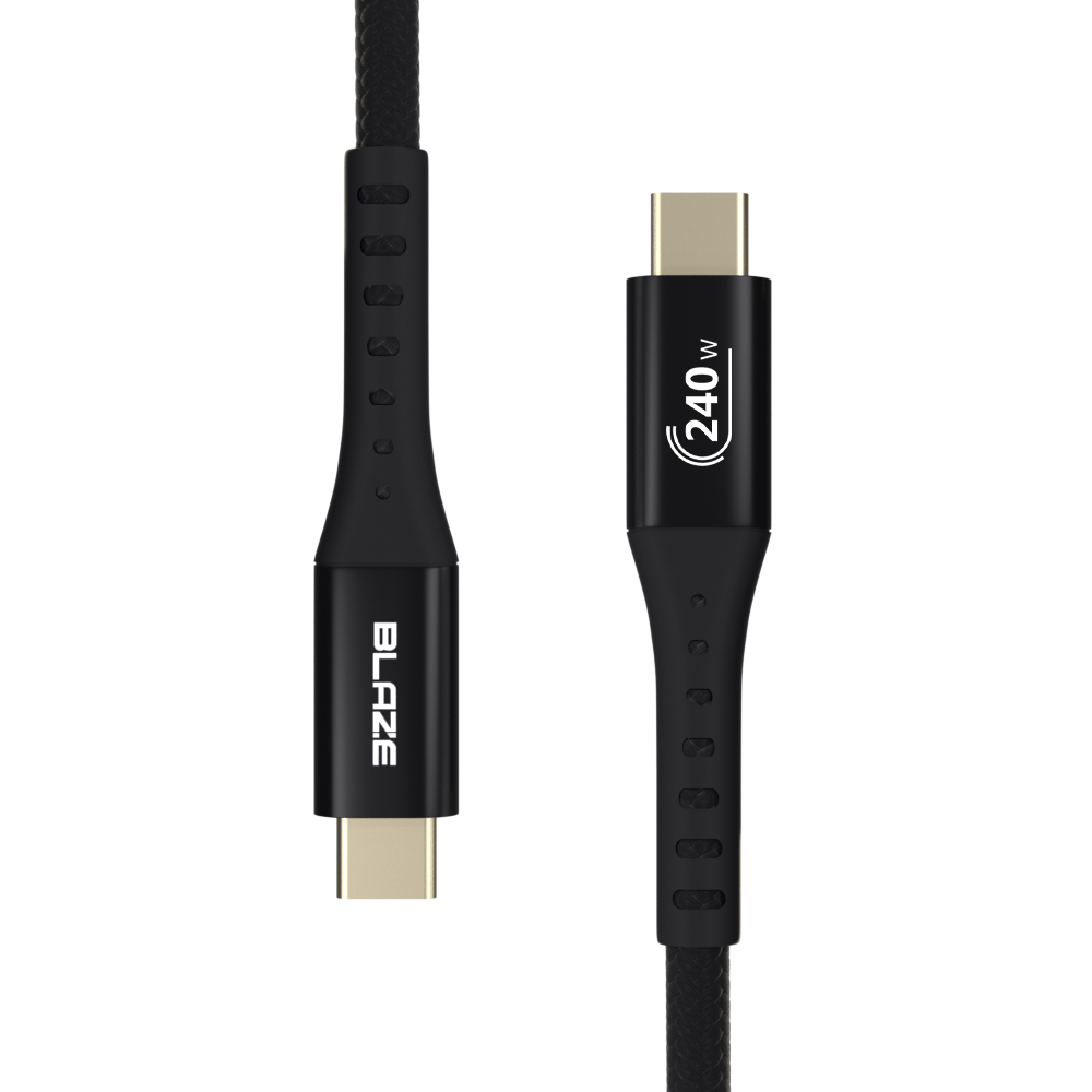 C TO C 케이블 240W 초고속 충전 480Mbps 2m - 상세 이미지 2